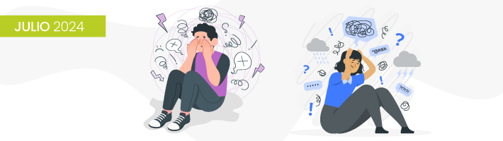 Estrés vs. ansiedad: Cómo identificar la diferencia